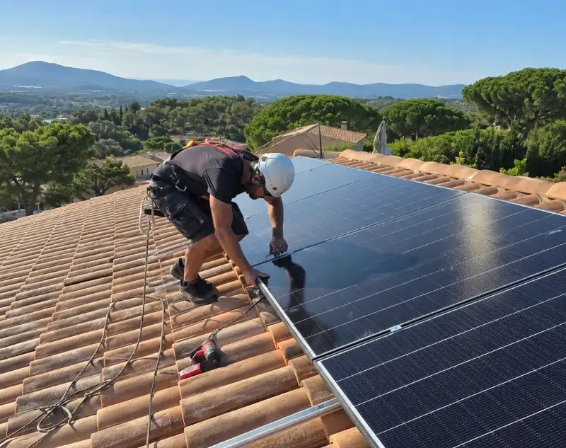 Installateur panneaux solaires Allemans — pose photovoltaïque sur toiture