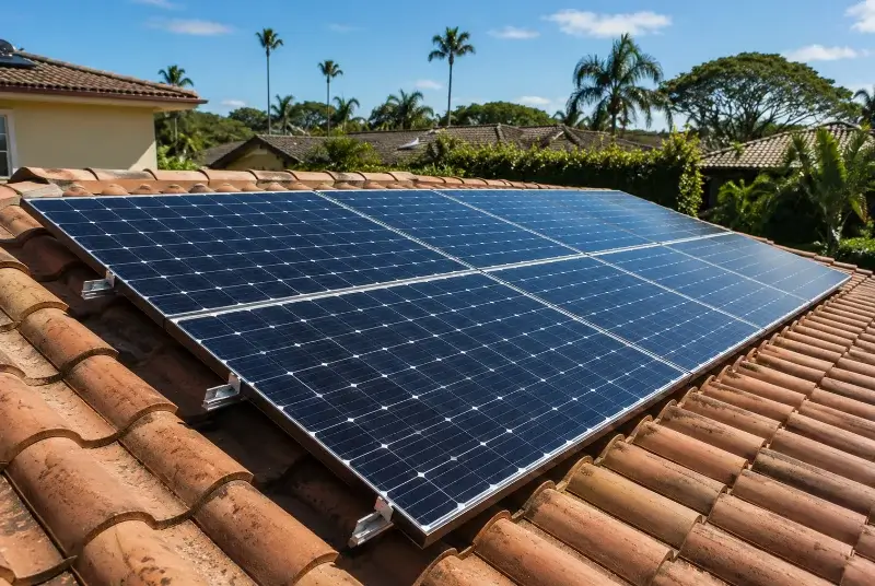 Installation de panneaux solaires à Allemans